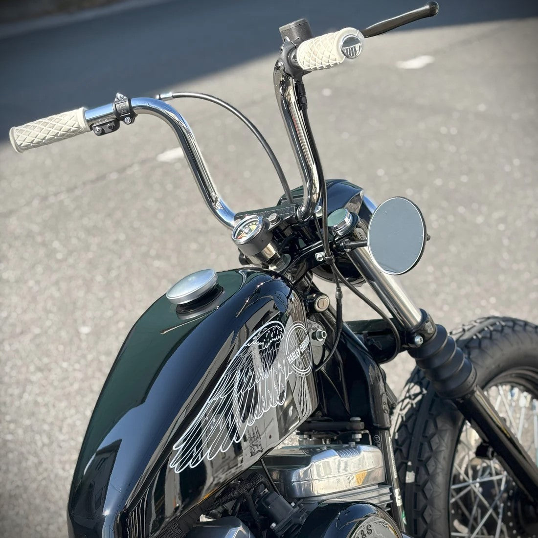 ハマーサイクル製 ハマーバー ナローミッド ステンレス