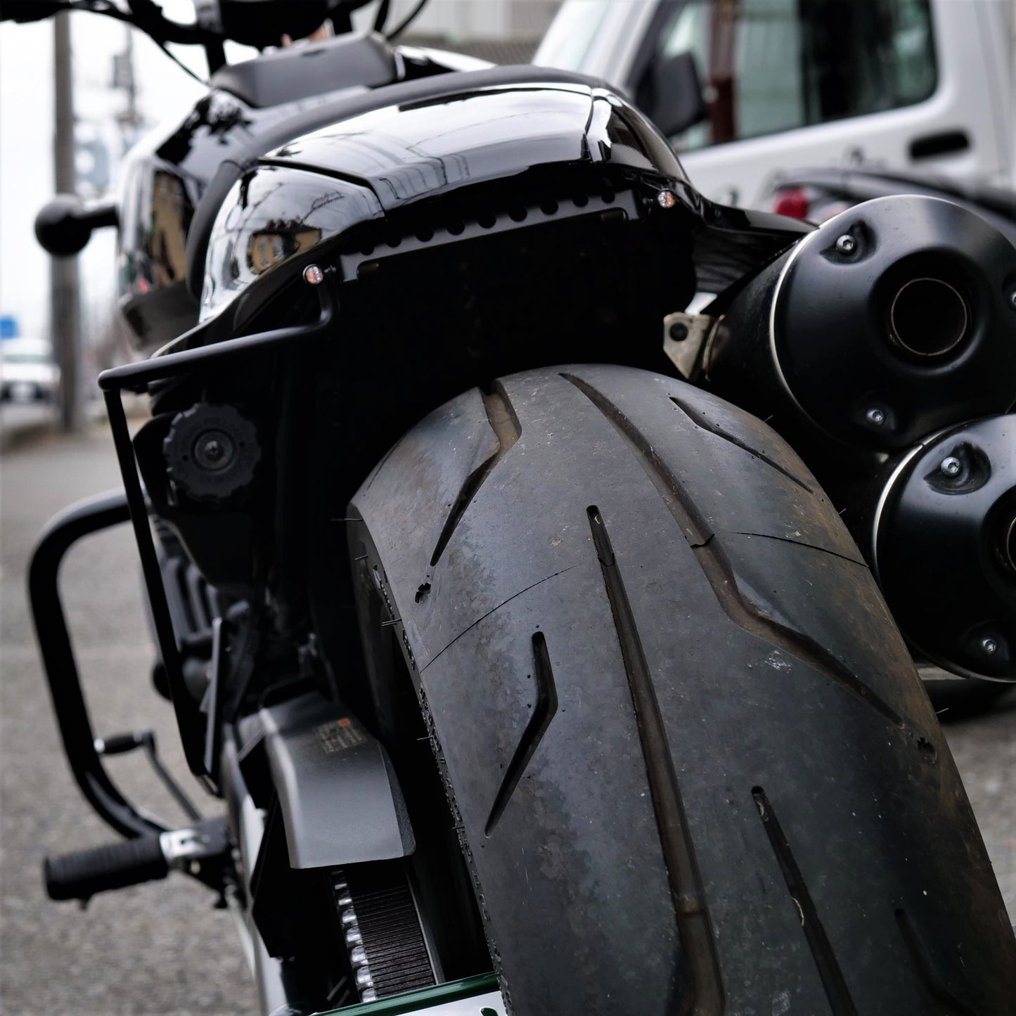 RH1250SスポーツスターS用 サドルバッグサポート Saddlebag support for RH1250S Sportster S