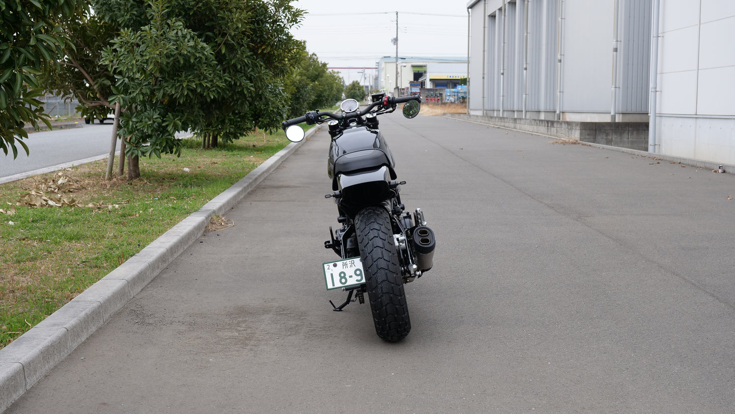 X500サイドナンバーブラケット&ウィンカー取り付けキット
