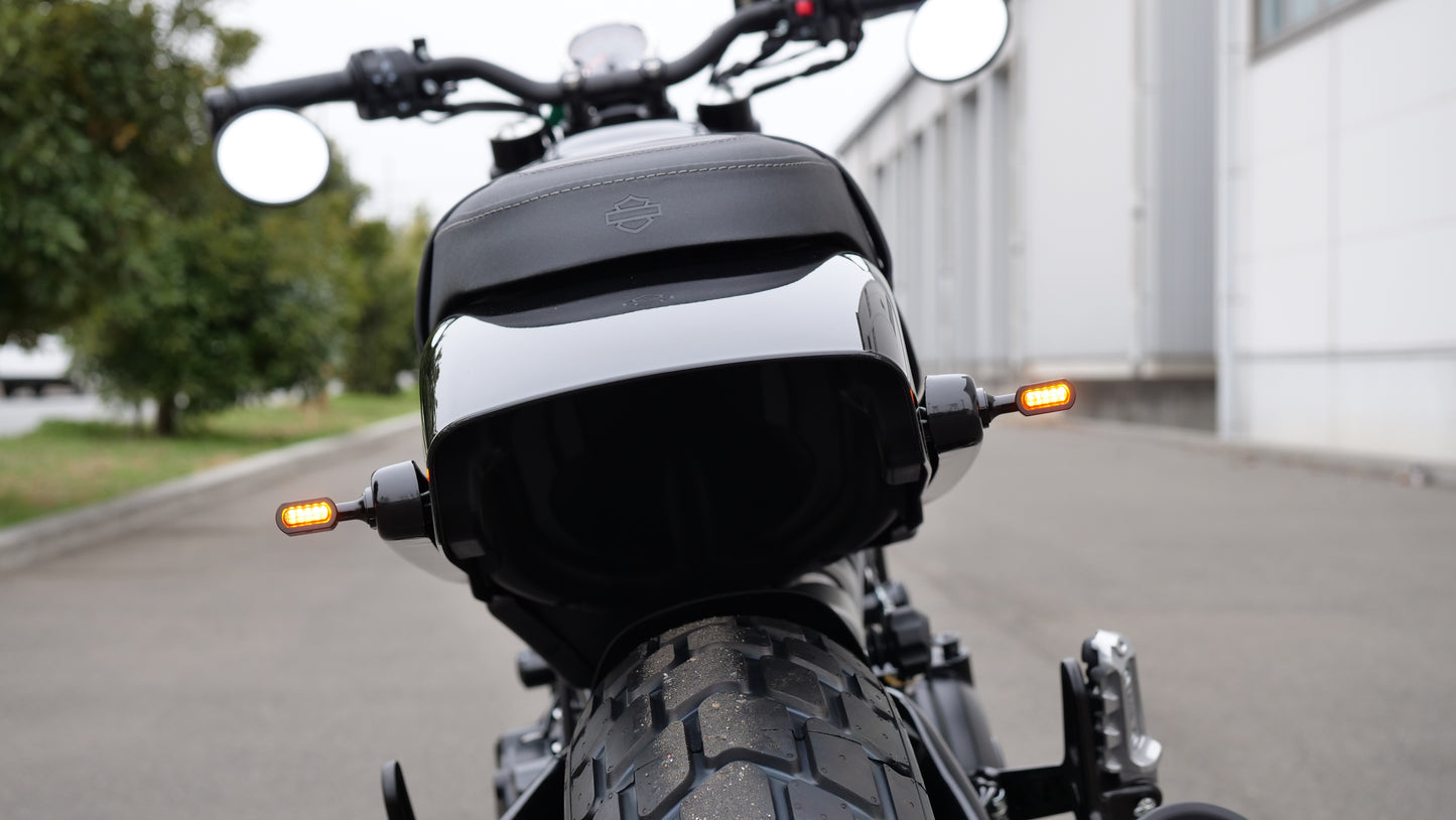 X500サイドナンバーブラケット&ウィンカー取り付けキット