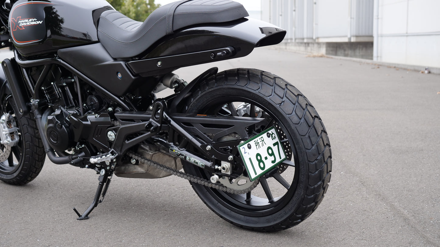 X500サイドナンバーブラケット&ウィンカー取り付けキット