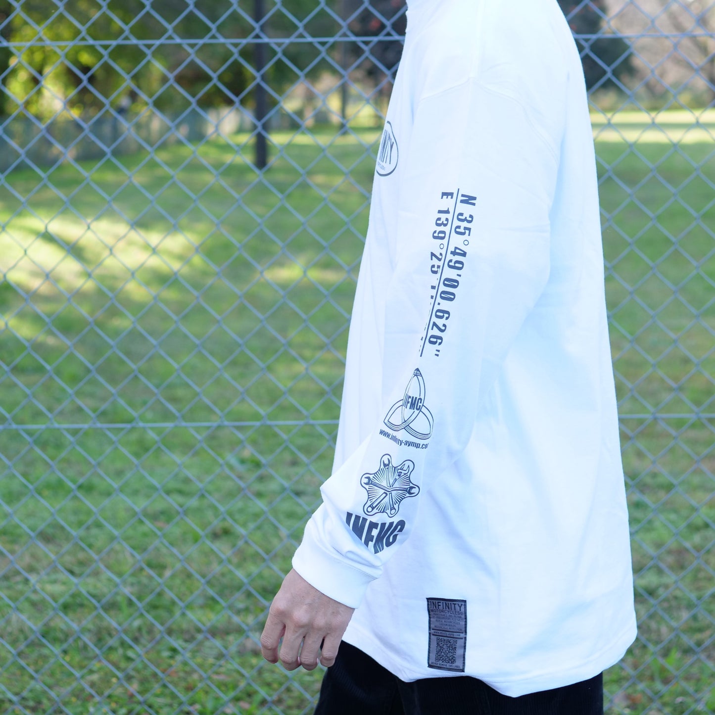 INFINITYオリジナル トリケトラ ロングスリーブTシャツ Original Trichetora Long Sleeve T-Shirt