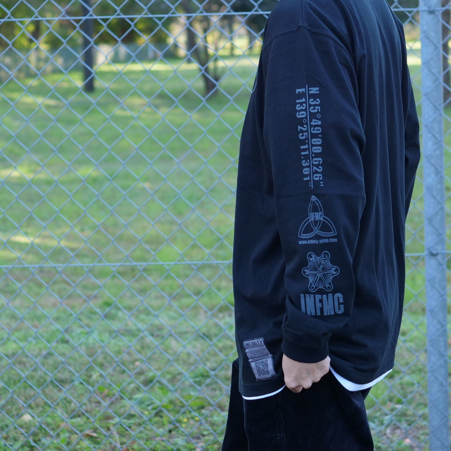 INFINITYオリジナル トリケトラ ロングスリーブTシャツ Original Trichetora Long Sleeve T-Shirt