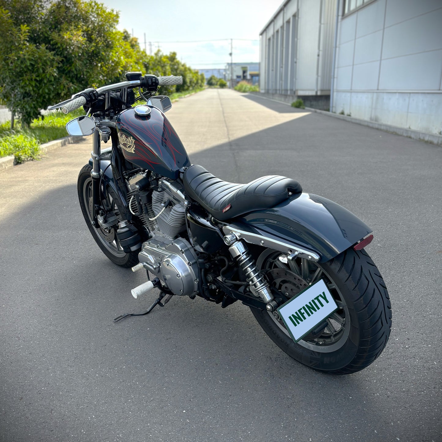 2004~XL スポーツスター用 オリジナルサイドナンバーブラケット For Sportster