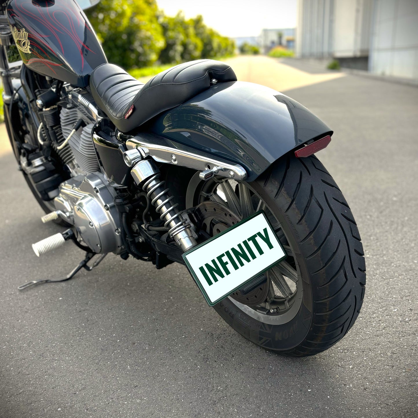 2004~XL スポーツスター用 オリジナルサイドナンバーブラケット For Sportster