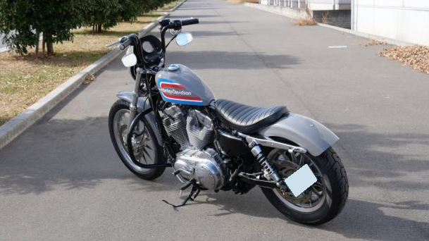 2004～XL スポーツスター用 オリジナルサイドナンバーブラケット For Sportster