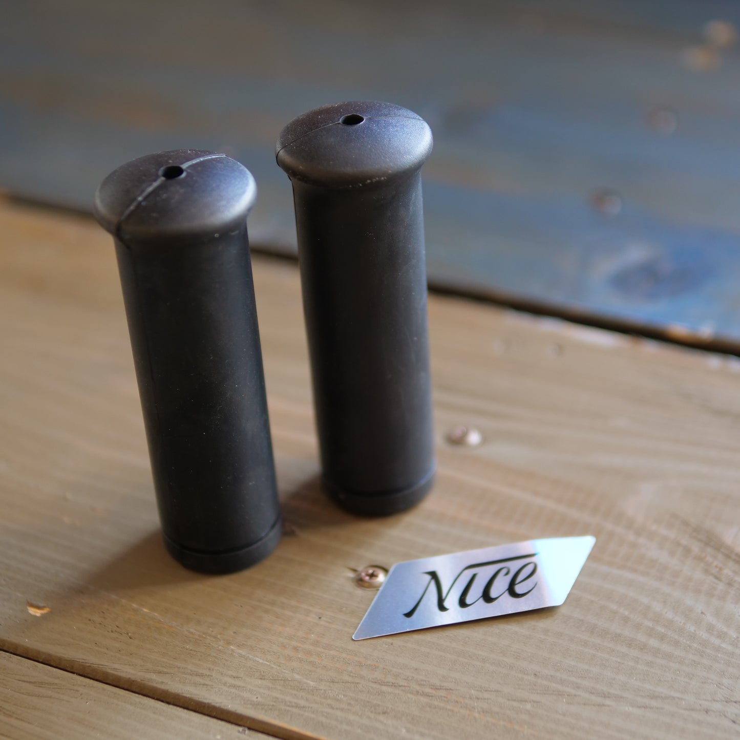 Nice!Motorcycle  HAMMER GRIP（ナイスモーターサイクルハマーグリップ）BLACK インチバー用