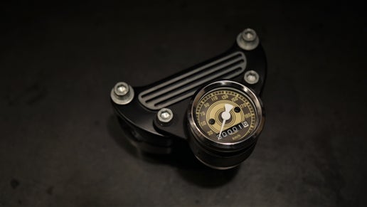 【純正ライザー用】48mmスピードメーターブラケット　　【For genuine riser】48mm speedometer bracket