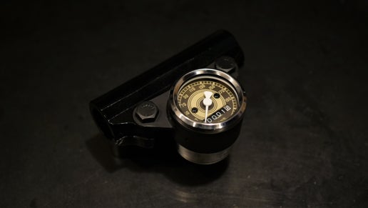 【分割ライザー用】48mmスピードメーターブラケット　　【For split riser】48mm speedometer bracket